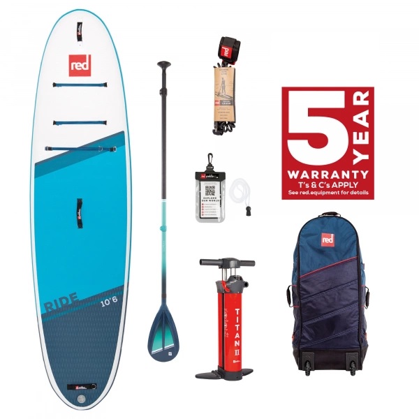 Red Paddle Ride 10.6 RPC Package i gruppen SUP / SUP brädor hos Surfspot Sweden AB (SU3301010622CT)