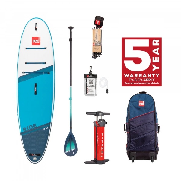 Red Paddle Ride 9.8 RPC Package i gruppen SUP / SUP brädor hos Surfspot Sweden AB (SU3302009822CT)