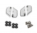 Core Equalizer 3 fin set of 4 pcs 42mm G10 incl. screws and washers
