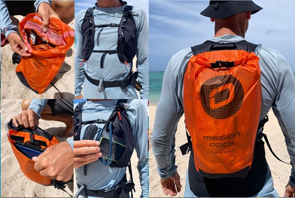 Ozone Mission Pack – ryggsäck för parawing, downwind foil och wingfoil