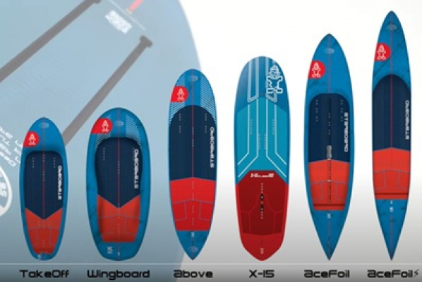 Smal, bred, lång eller kort Wing foil-bräda?