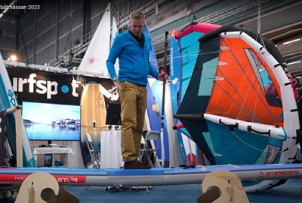SUP styvhetstest båtmässan