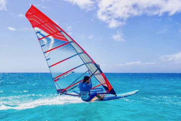 Inbyte av vindsurfprylar