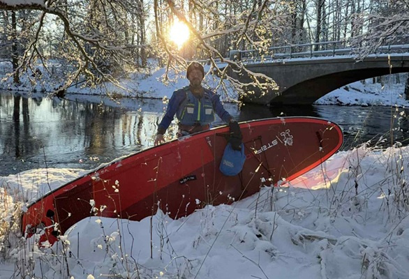 Mårtens tips vid paddling vintertid