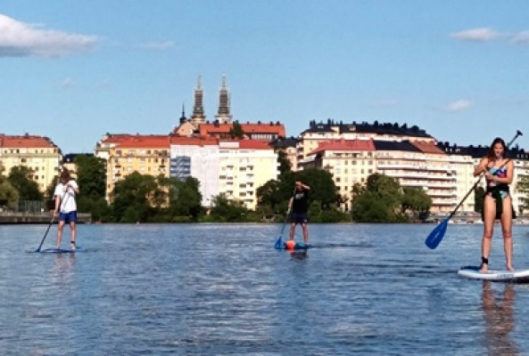 Testa hårda SUPar i Stockholm