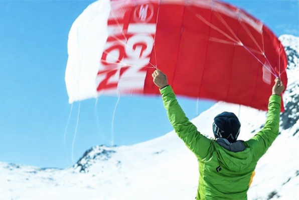 Komma igång med Snowkite