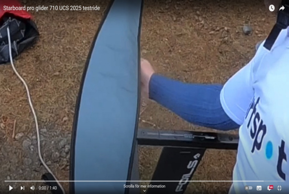 Test av nya Starboard UCS Wing