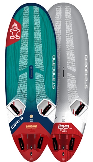 Starboard Carve 2026 (Freeride) i gruppen Windsurf / Vindsurfingbrädor / Freeride och Freerace hos Surfspot Sweden AB (1006260201001M)