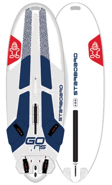 Starboard Go Windsurfer 2026 (Nybörjare/Utveckling) i gruppen Windsurf / Vindsurfingbrädor / Nybörjare/Utveckling hos Surfspot Sweden AB (1009260101005M)