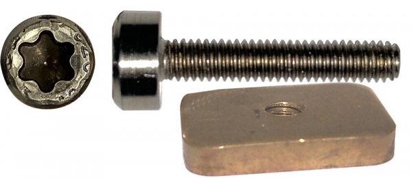 Starboard Screw JB M4x22 Torx (fenskruv us-box) i gruppen Vågsurf / Tillbehör Vågsurf, Skim- och Bodyboard / Skruvar, muttrar, brickor hos Surfspot Sweden AB (1099210001068)