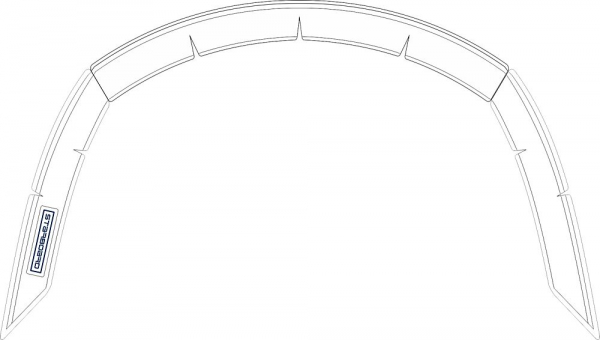 Starboard Nose Protector Extra (Big Size) i gruppen Vindsurfing / Tillbehör vindsurf / Skydd och vaddering hos Surfspot Sweden AB (1099220001016)