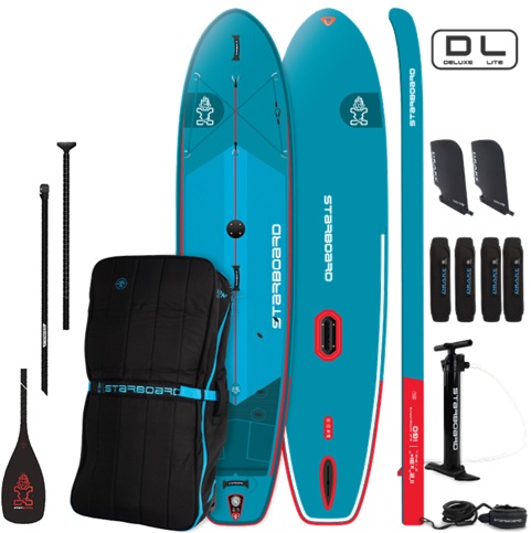 Starboard 11 2 x 31+ iGO Sup Windsurfing med paddel 2026 i gruppen SUP / SUP brädor / Vindsup uppblåsbar hos Surfspot Sweden AB (1099250101005)