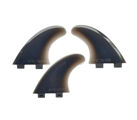 FCS M5 Smoke Softflex Tri Fin Set i gruppen Vågsurf / Tillbehör Vågsurf, Skim- och Bodyboard / Fenor för vågsurf hos Surfspot Sweden AB (1167-198-00-R)