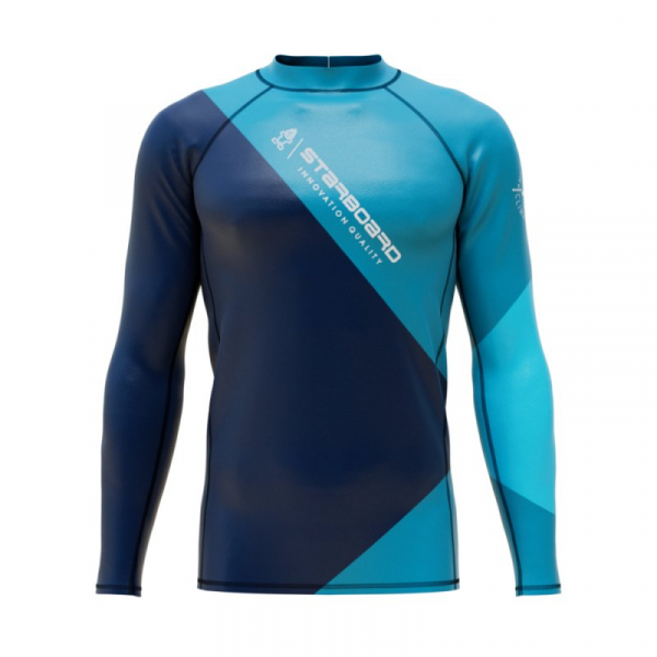 Starboard Mens Long Sleeve Lycra Teal i gruppen Våtdräktsprodukter / Underställ och rashguards / Rashguards för solskydd  / Rashguard herr hos Surfspot Sweden AB (1900220020016M)