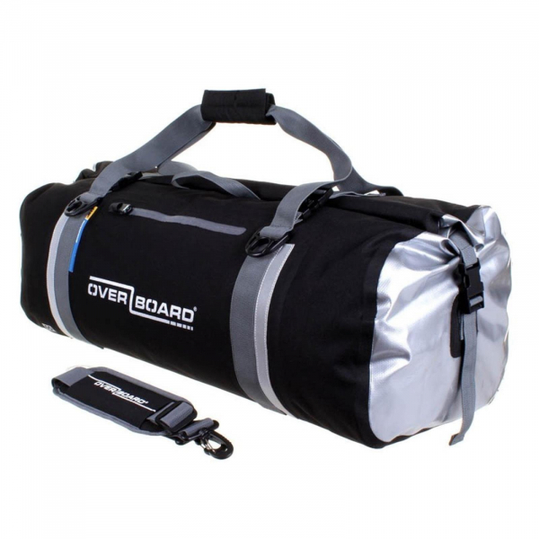 Overboard Waterproof Duffel Bag 60 Liter Black Classic i gruppen Övrigt / Vattentäta väskor / Dufflar, sjösäckar, midjeväskor hos Surfspot Sweden AB (19907)