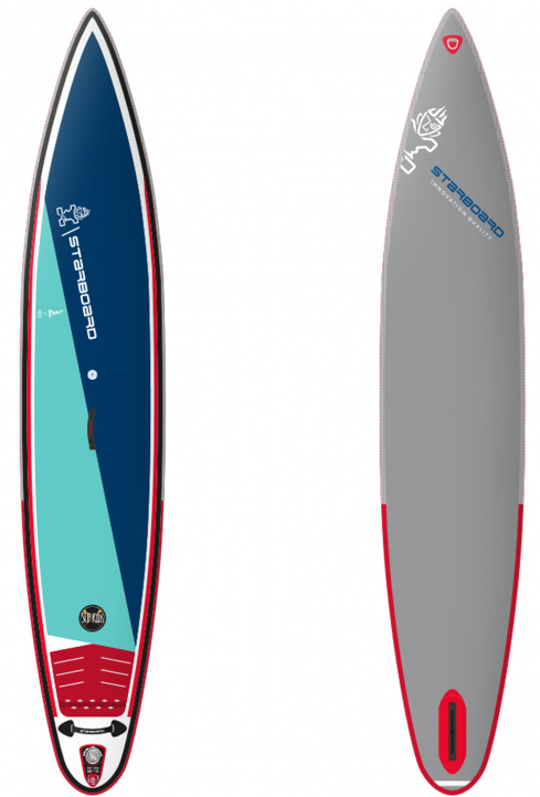 Starboard Sup 10 6 x 23 x 4.75 SUP Kids Racer Deluxe SC med leash och boardbag (ej fena/fenskruv, ej pump) i gruppen SUP / SUP brädor hos Surfspot Sweden AB (2010210401007bb)