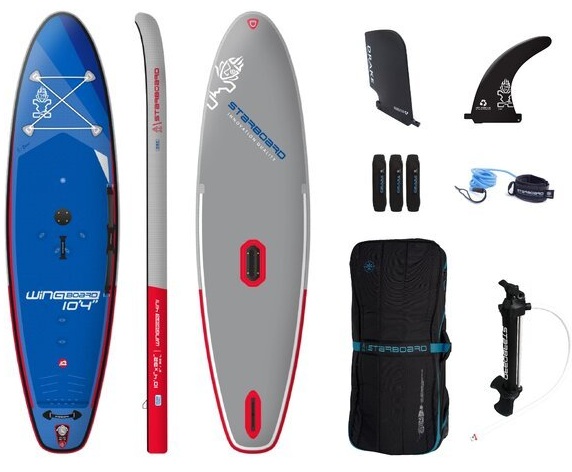 Starboard Sup 10 4 x 32 Wingboard 4 in 1 Delux Sc (Utgående) i gruppen SUP / SUP brädor / Vindsup uppblåsbar hos Surfspot Sweden AB (2010210401016)