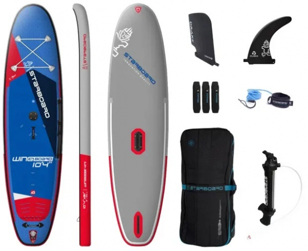 Starboard Sup 10 4 x 31 Wingboard 4 in 1 Delux Sc i gruppen SUP / SUP brädor / Vindsup uppblåsbar hos Surfspot Sweden AB (2010230601002)