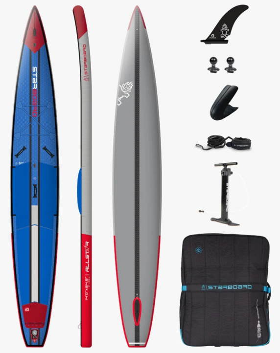 Starboard Inflatable Sup 12 X 27 All Star Airline Deluxe Sc -24 i gruppen SUP / SUP brädor / Race/Touring (Uppblåsbara)  hos Surfspot Sweden AB (2012230601016)