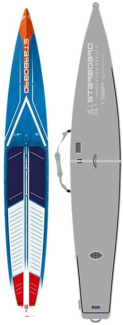 Starboard Sup 14 x 24.5 All Star Carbon Sandwich with boardbag 2023 i gruppen SUP / SUP brädor / Race/Touring (Hårda) hos Surfspot Sweden AB (2014230101009)