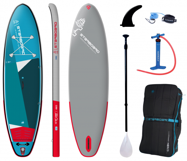 Starboard Sup 10 8 x 33 iGO Zen SC med paddel (uppblåsbar) i gruppen SUP / SUP bräda hos Surfspot Sweden AB (2020210401001)