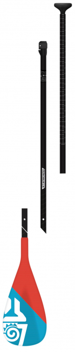 Starboard Enduro Tiki Tech Lite / 29mm 3 Pcs Adj Carbon S35 -24 i gruppen SUP / SUP paddlar hos Surfspot Sweden AB (2083240501008M)