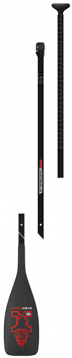Starboard Lima Prepeg Carbon / 29mm 3 pcs adj Prepegcarbon S35 (Utgående) i gruppen SUP / SUP paddlar / Kolfiber/kompositpaddlar hos Surfspot Sweden AB (2084230101018M)