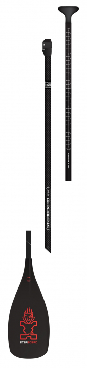 Starboard Lima Tufskin / 29mm 3 pcs Adj Carbon Shaft F35 2025 i gruppen SUP / SUP paddlar / Kolfiber/kompositpaddlar hos Surfspot Sweden AB (2084250601002)