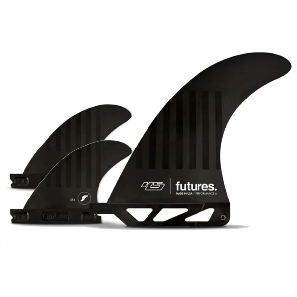 Futures Fins 2+1 Set HS 2+1 6.00 Compound i gruppen Vågsurf / Tillbehör Vågsurf, Skim- och Bodyboard / Fenor för vågsurf hos Surfspot Sweden AB (21348)