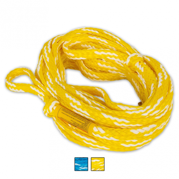 Obrien 4-Person Tube Rope (1850 kg) - Yellow i gruppen Wake/Tub / Tillbehör Wake och Vattenskidor / Linor och handtag hos Surfspot Sweden AB (2214570)