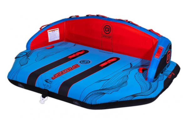 Obrien Tube Specter 3 Blue Red i gruppen Wake/Tub / Tubar och ringar hos Surfspot Sweden AB (2261557)