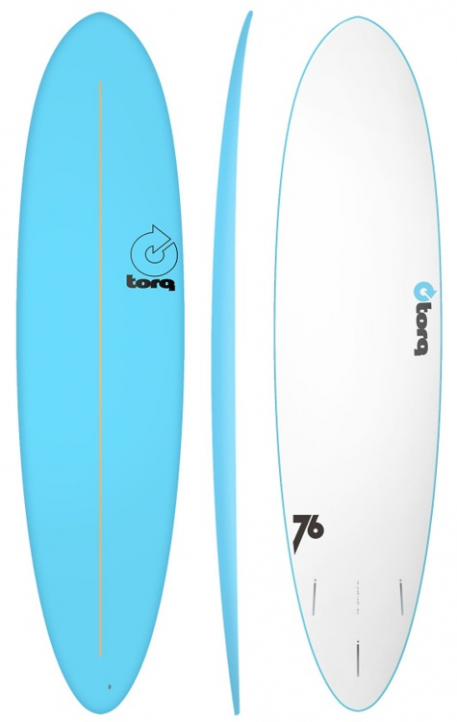 Surfboard TORQ Softboard 7.6 Funboard blue i gruppen Vågsurf / Vågsurfbrädor / Softboards hos Surfspot Sweden AB (22924)
