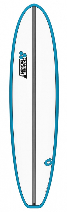 Surfboard Channel Islands Chancho 7.0 blue i gruppen Vågsurf / Vågsurfbrädor / Fun/ Fish / Minimal / Hybrid hos Surfspot Sweden AB (23219)
