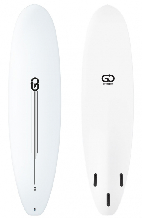 GO Softboard 6.8 Surf Range Soft Top Surfboard i gruppen Vågsurf / Vågsurfbrädor / Softboards hos Surfspot Sweden AB (23598)
