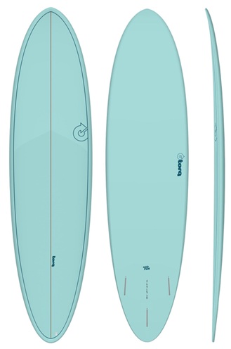 Surfboard TORQ TET 7.2 MOD Fun Seaglass i gruppen Vågsurf / Vågsurfbrädor / Fun/ Fish / Minimal / Hybrid hos Surfspot Sweden AB (23940)