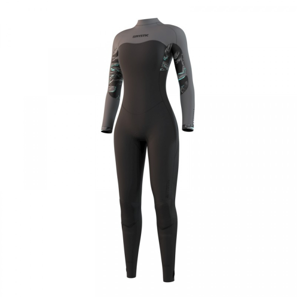 Mystic Dazzled Fullsuit 5/3mm Bzip Women Black (utgående), endast XL kvar i gruppen Våtdräktsprodukter / Våtdräkter / Våtdräkt dam hos Surfspot Sweden AB (35000-210080-900)