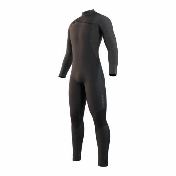 Mystic Majestic Fullsuit 3/2mm Fzip Black 2022