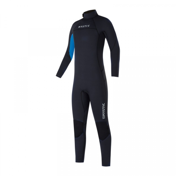 Mystic Star Fullsuit 3/2mm Bzip Flatlock Kids Black i gruppen Våtdräktsprodukter / Våtdräkter / Våtdräkt barn och junior hos Surfspot Sweden AB (35000-220044)