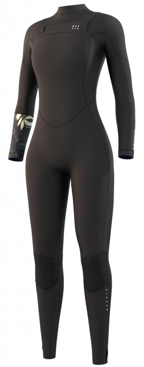 Mystic Dazzled Fullsuit 5/3mm Double Fzip Women Black 2022