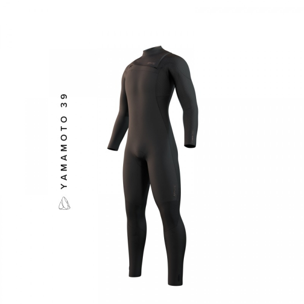 Mystic Majestic Fullsuit 4/3mm Fzip Black i gruppen Våtdräktsprodukter / Våtdräkter / Våtdräkt herr hos Surfspot Sweden AB (35000-230001-900)