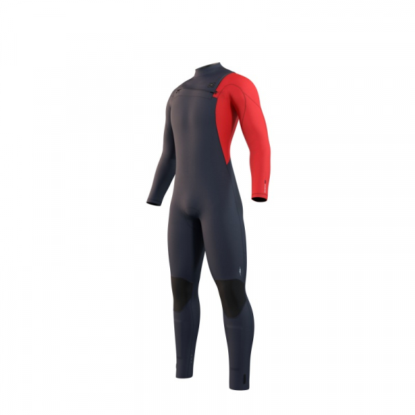 Mystic Marshall Fullsuit 5/3mm Fzip Navy/Red i gruppen Våtdräktsprodukter / Våtdräkter / Våtdräkt herr / Våtdräkter vår/höst/vinter hos Surfspot Sweden AB (35000-230008-412)