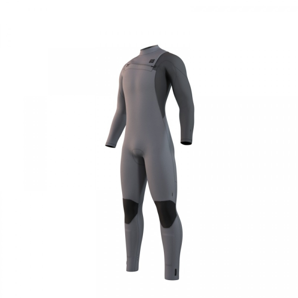 Mystic Marshall Fullsuit 3/2mm Fzip Light Grey i gruppen Våtdräktsprodukter / Våtdräkter / Våtdräkt herr / Våtdräkter sommar hos Surfspot Sweden AB (35000-230010-801)