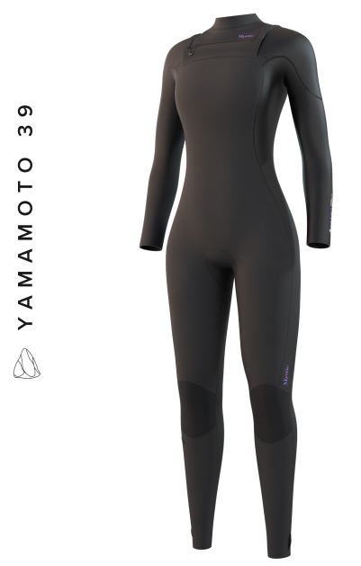 Mystic Jayde Fullsuit 5/4mm Double Fzip Women Black i gruppen Våtdräktsprodukter / Våtdräkter / Våtdräkt dam hos Surfspot Sweden AB (35000-230012-900)