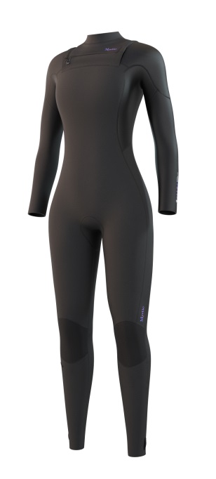 Mystic Jayde Fullsuit 4/3mm Double Fzip Women Black i gruppen Våtdräktsprodukter / Våtdräkter / Våtdräkt herr / Våtdräkter vår/höst/vinter hos Surfspot Sweden AB (35000-230013-900)