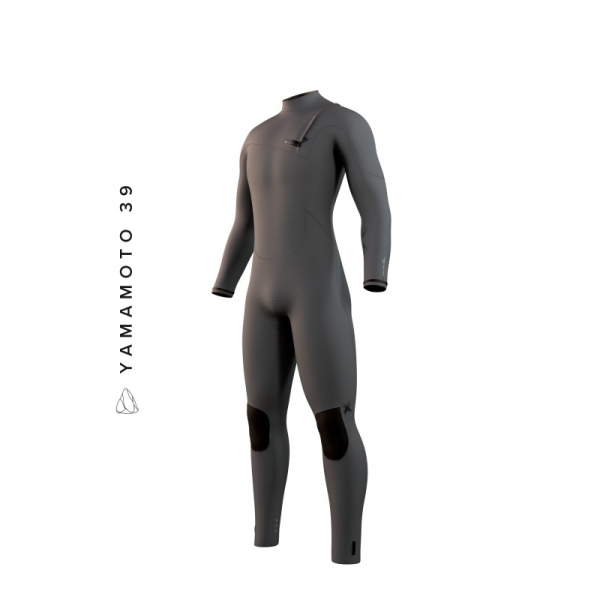 Mystic The One Fullsuit 4/3mm Zipfree Phantom Grey i gruppen Våtdräktsprodukter / Våtdräkter / Våtdräkt herr / Våtdräkter vår/höst/vinter hos Surfspot Sweden AB (35000-230098-811)