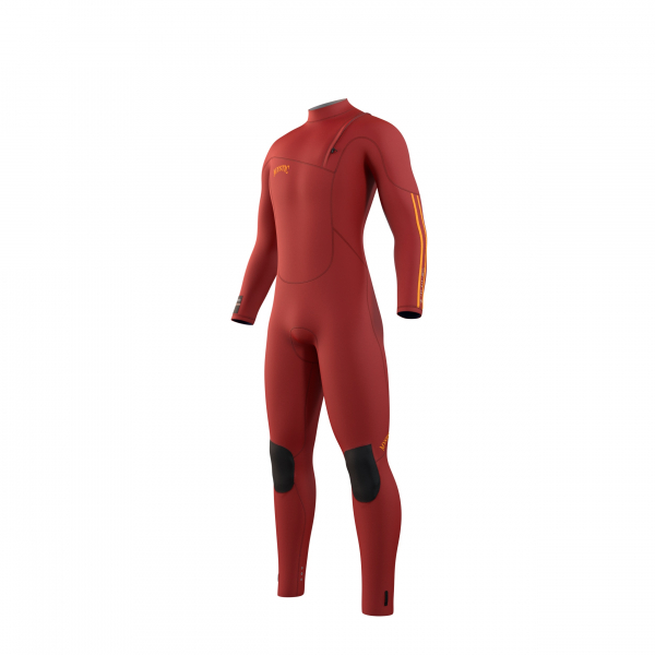 Mystic The One Fullsuit 4/3mm Zipfree Red i gruppen Våtdräktsprodukter / Våtdräkter / Våtdräkt herr / Våtdräkter vår/höst/vinter hos Surfspot Sweden AB (35000-230121-300)