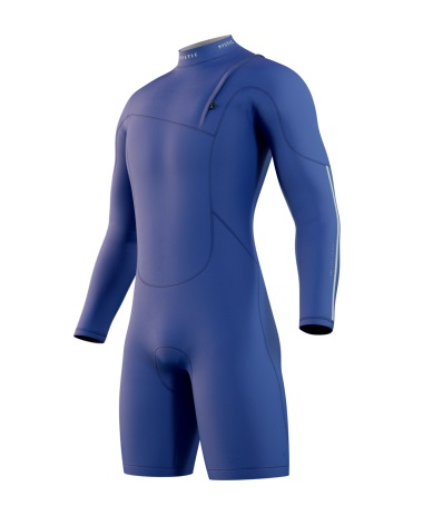 Våtdräkt Herr 3/2 Mystic The One Longarm Shorty Zipfree Blue i gruppen Våtdräktsprodukter / Våtdräkter / Våtdräkt herr hos Surfspot Sweden AB (35000-240126-400)