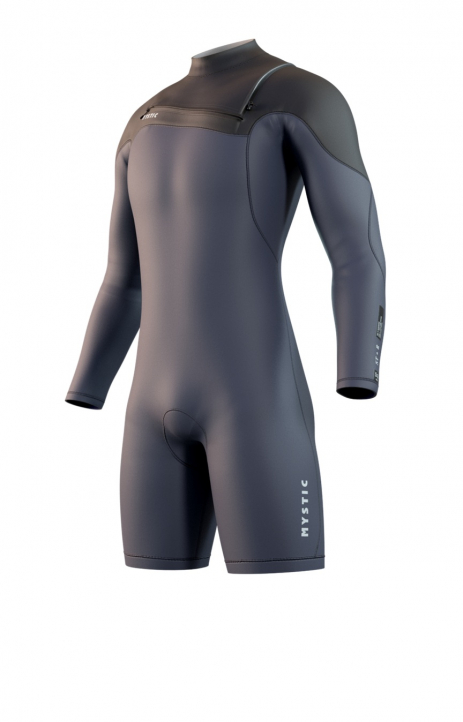 Mystic Star Longarm Shorty 3/2mm Fzip Navy i gruppen Våtdräktsprodukter / Våtdräkter / Våtdräkt herr / Våtdräkter sommar hos Surfspot Sweden AB (35000-250023-410)
