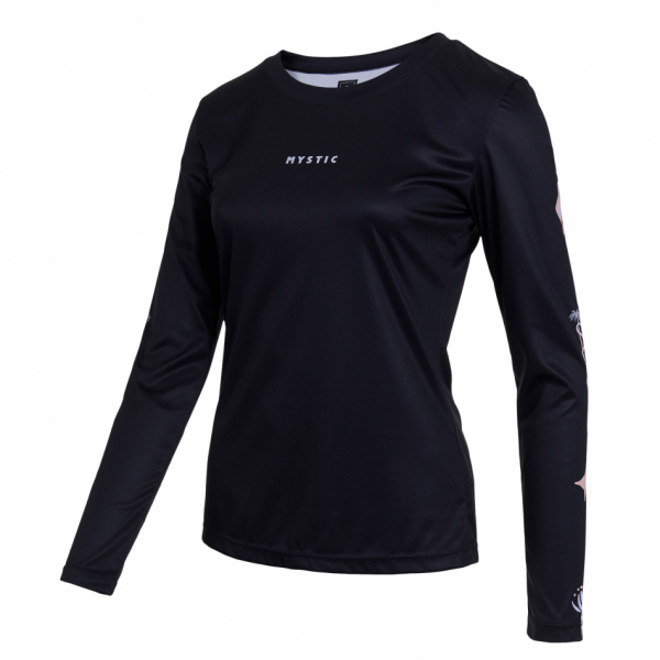 Mystic Paradise Rash Vest Women Black