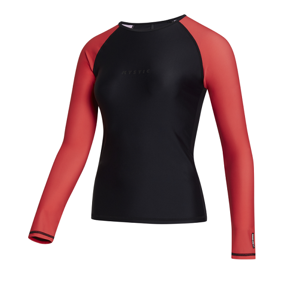 Mystic Jayde L/S Rashvest Black/Red